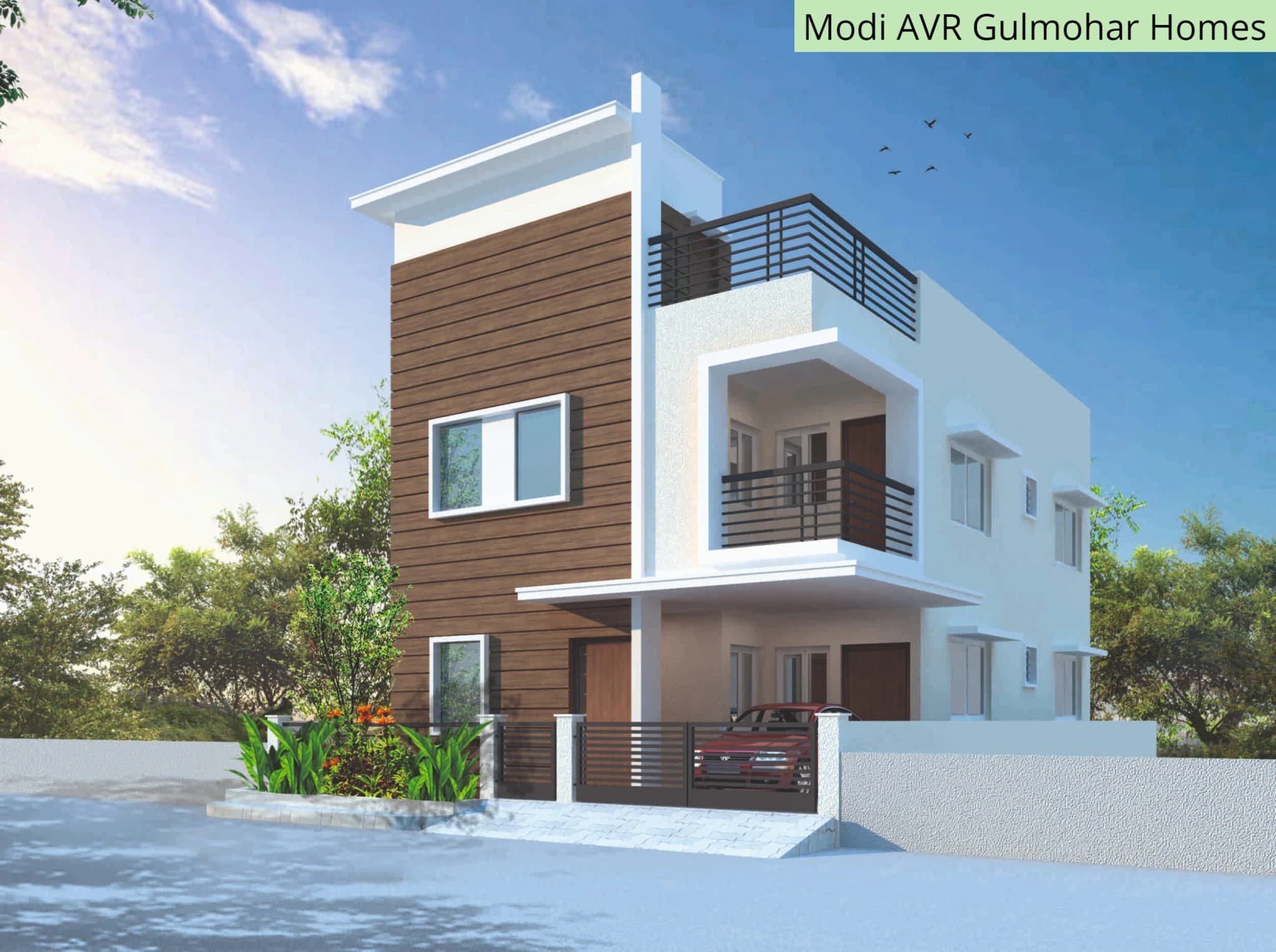 Modi AVR Gulmohar Homes - 2, 3 & 4 BHK villa in hyderabad | Housystan